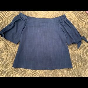 Off the shoulder shirt